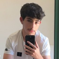 Handsome model